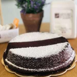 Trancio di torta Caprese
