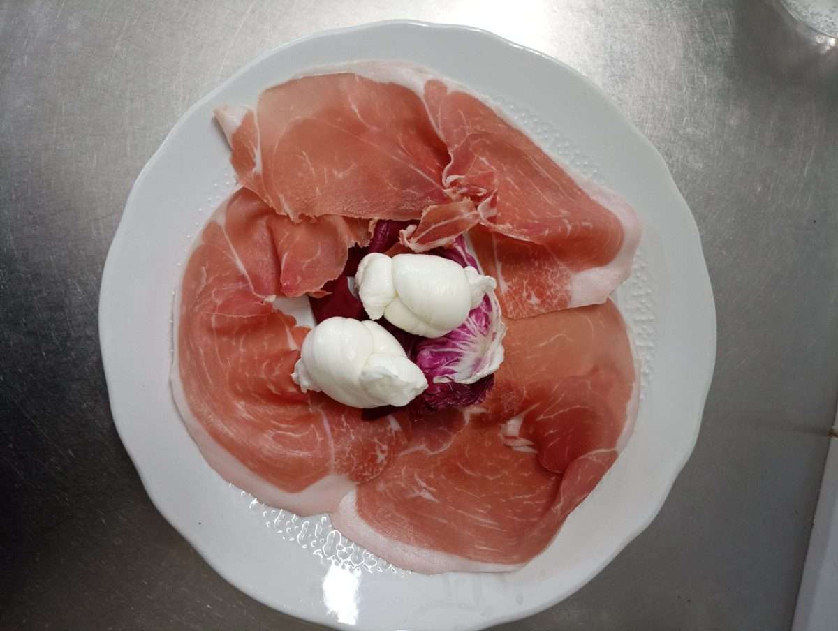 Prosciutto e mozzarella
