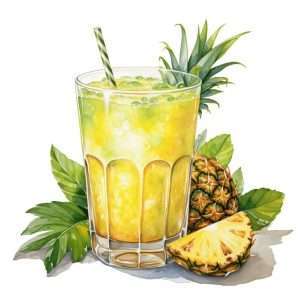 Malibu e Ananas